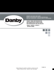 Danby DFF091A1WDB Owner's Use And Care Manual