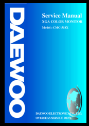 Daewoo CMC-518X Service Manual