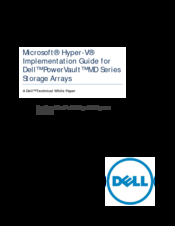 Dell Dell PowerVault MD36X0i Implementation Manual