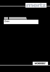 Mertz MO600BS series User Manual