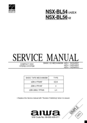 Aiwa NSX-BL56 Service Manual