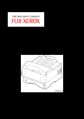 Fuji Xerox DocuPrint 2050 Service Manual