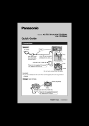 Panasonic KX-TG7301AL Quick Manual
