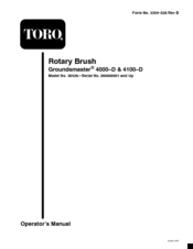 Toro 30426 Operator's Manual