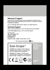 TTS Easi-Scope el00015 User Manual