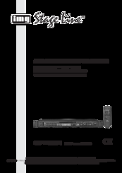 IMG STAGE LINE CD-113 DPR Instruction Manual