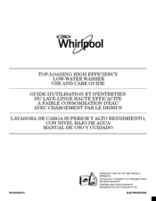 Whirlpool W10592536A Use And Care Manual