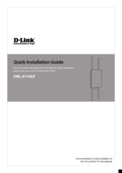 D-Link DWL-8710AP Quick Installation Manual