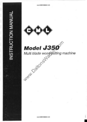 CML J350 Instruction Manual