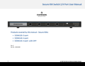 Emerson SCKM120 User Manual