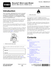 Toro Recycler 20952 Operator's Manual