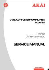 Akai DV-R4035VSMC Service Manual