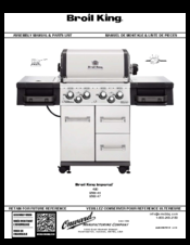 Broil King 9568-44 Assembly Manual & Parts List
