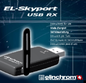 Elinchrom EL-SKYPORT USB RX Instructions For Use Manual