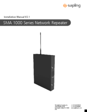 Sapling SMA 1000 Series Installation Manual