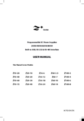 TDK-Lambada Z10-20 User Manual