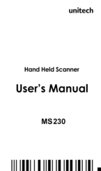 Unitech MS 230 User Manual