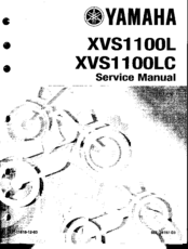 Yamaha XVS1100LC Service Manual