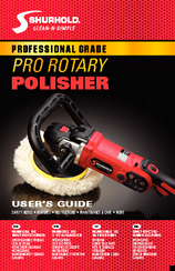 Shurhold PRO ROTARY POLISHER User Manual