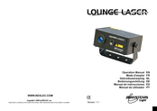 JB Systems LOUNGE LASER Operation Manual