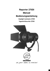 Sachtler Reporter 270DI Manual