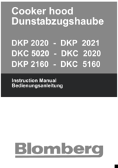 Blomberg DKC-5160 Instruction Manual