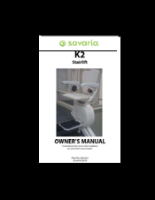 Savaria K2 Owner's Manual