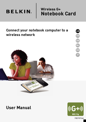 Belkin Wireless Gplus Notebook Card User Manual