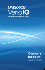 OneTouch Verio IQ Owner's Booklet