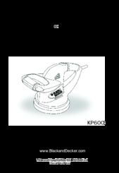 Black & Decker KP-600-TW Instruction Manual