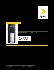 Sprint U772 User Manual