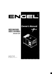Engel SHX8000Di Owner's Manual