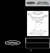 Uniflame GCT1201W-C Owner's Manual