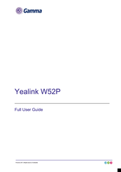 Gamma Yealink W52P User Manual