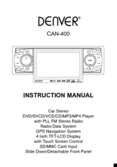 Denver CAN-400 Instruction Manual