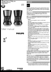 Philips HD7457 User Manual