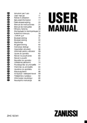 Zanussi ZHC 92341 User Manual