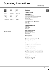 Hotpoint ariston LFFA+ 8M14 Manuals | ManualsLib