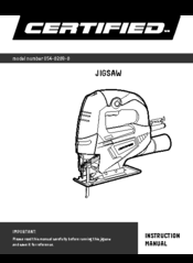 Certified International 054-8289-8 Instruction Manual