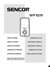 Sencor SFP 6270 User Manual