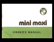 PUCH Mini maxi Owner's Manual