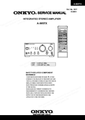 Onkyo TH-50PE8U Service Manual