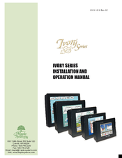 Maple Systems Ivory Series Installation And Operation Manual