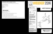 Weider WEEVBE36220 User Manual