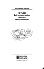 Hanna Instruments HI 96803 Instruction Manual