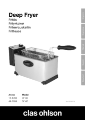 Clas Ohlson DF-60 Instruction Manual