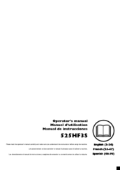 Husqvarna 525HF3S Operator's Manual