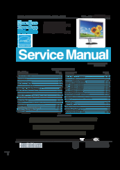 Philips 241P4QPYKEB/00 Service Manual