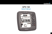 Garmin GPS 158 Owner's Manual