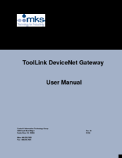 MKS ToolLink CDN466 User Manual